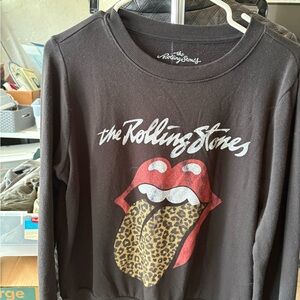 The Rolling Stones Charcoal Gray Sweatshirt